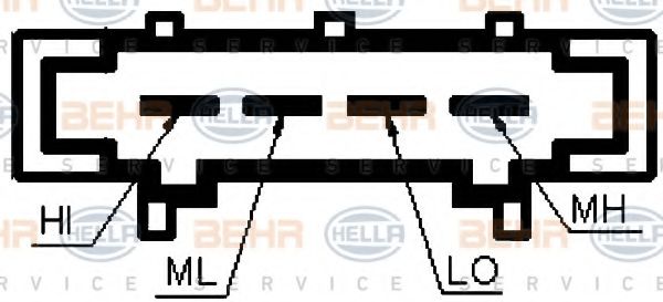 BEHR HELLA SERVICE 9ML 351 332-371