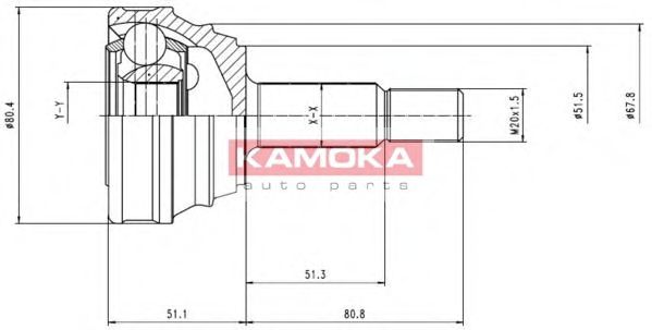 KAMOKA 6614