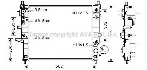 AVA QUALITY COOLING MS2332