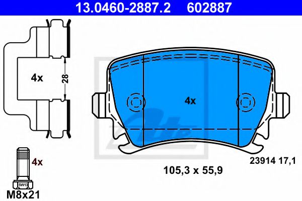 ATE 13.0460-2887.2