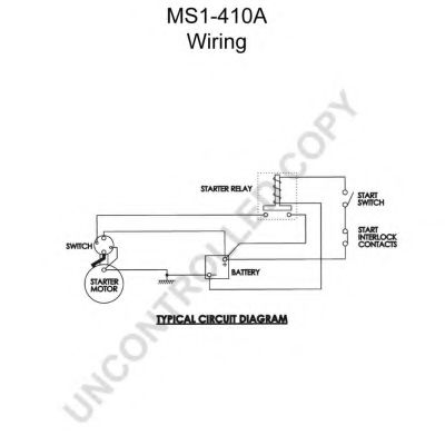 PRESTOLITE ELECTRIC MS1-410A