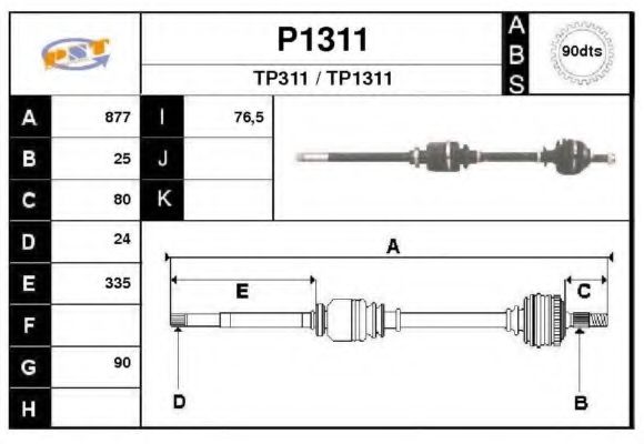 SNRA P1311