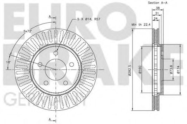 EUROBRAKE 5815209301