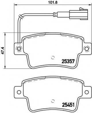 BREMBO P 23 142