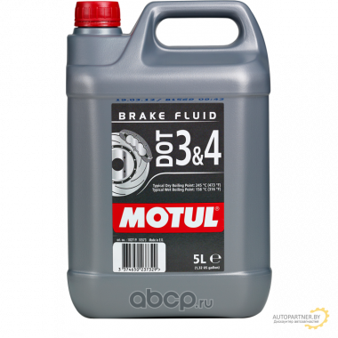 Жидкость тормозная MOTUL 5л / 104247