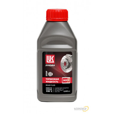 Жидкость тормозная LUKOIL 455мл / 1338805