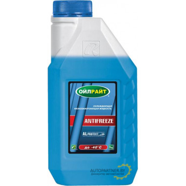Антифриз готовый OILRIGHT синий 1л / 2901