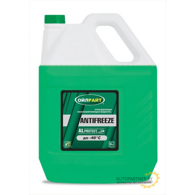 Антифриз готовый OILRIGHT зеленый 10л / 2914