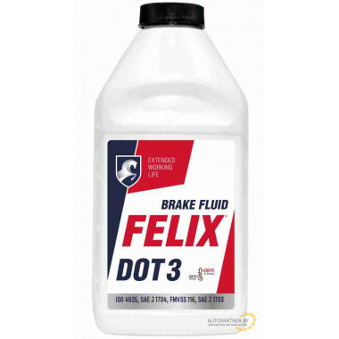 Жидкость тормозная FELIX 455мл / 430130007