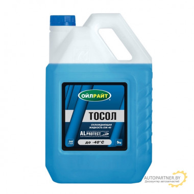 Тосол OILRIGHT синий 5л / 5012