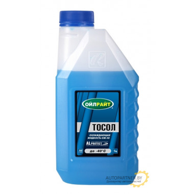 Тосол OILRIGHT синий 1л / 5014