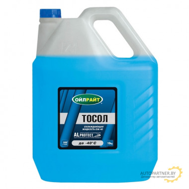 Тосол OILRIGHT синий 10л / 5232