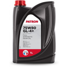 Масло трансмиссионное синтетическое PATRON 1л / 75W80GL4+1LORIGINAL
