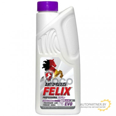 Антифриз  готовый FELIX  ФИОЛЕТОВЫЙ G12+  (1кг/0.87л) / 430206334	