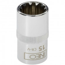Головка Spline 1/2', 15 мм, CrV  NEO / 08-587