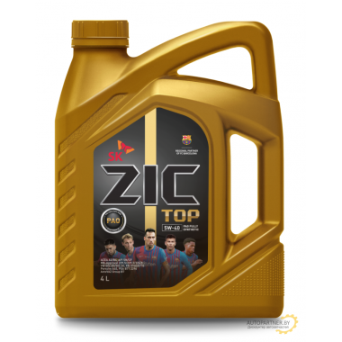 Моторное масло ZIC TOP 5W40 / 162682 (4л)