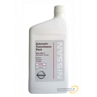 Масло трансмиссионное синтетическое NISSAN 946мл / 999MPMAT00S
