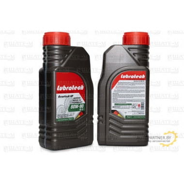 Масло трансмиссионное LUBRATECH минеральное 80W90 1л / LUBRATECH 80W90 GEARTECH EP/1