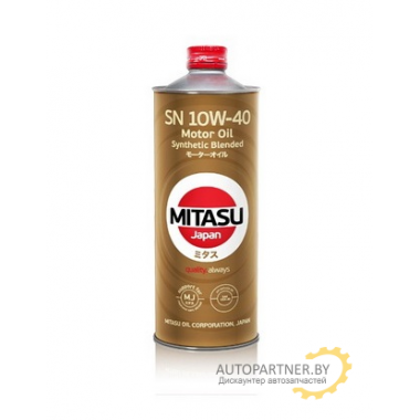 Моторное масло MITASU MOTOR OIL LL SN 10W-40 / MJ-122A-1 (1л)