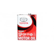 Моторное масло TOYOTA MOTOR OIL SP (ЗАМЕНА SN) GF-6A 0W20 (4л) / 0888013205