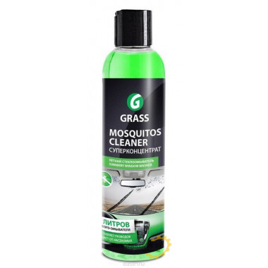Жидкость стеклоомывателя GRASS Mosquitos Cleaner концентрат (1:100) 250мл / 110104
