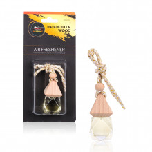 Ароматизатор-бутылочка AIRLINE кристалл Perfume PATCHOULI & WOOD / AFBU253