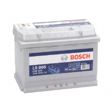 Аккумулятор BOSCH 75Ah 650A / 0092L50080