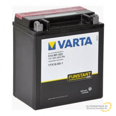 Аккумулятор VARTA AGM 14Ah 210A / 514902021