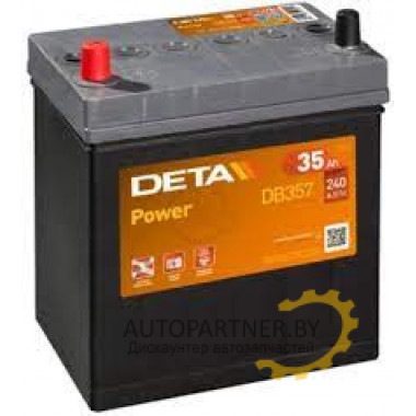 Аккумулятор DETA 12В 35А/ч / DB357