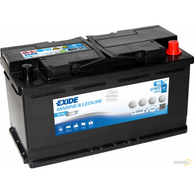 Аккумулятор EXIDE Dual AGM 12В 92А/ч / EP800