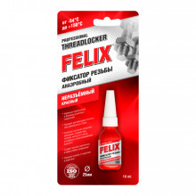 Фиксатор резьбовых соединений FELIX (красный) 6 мл / 411040115