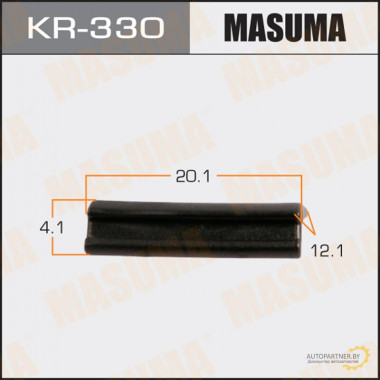 Клипса пластиковая MASUMA (HYUNDAI 8213422000) / KR330