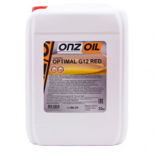 Антифриз ONZOIL Optimal Red G12 красный 20 кг / 210253