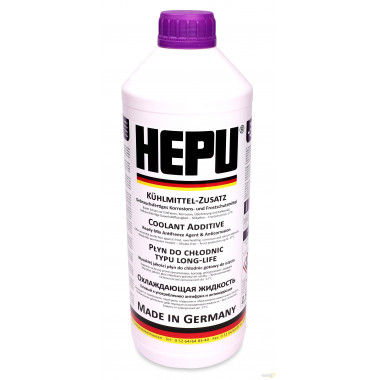 Антифриз Готовый HEPU G12+ Фиолетовый (1.5л/1,6кг) /  P900-RM12-PLUS