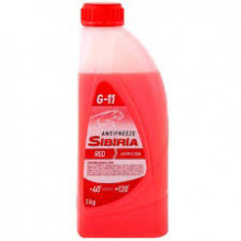 Антифриз Готовый SIBIRIA G11 Красный (0.9л/1кг) / 805601