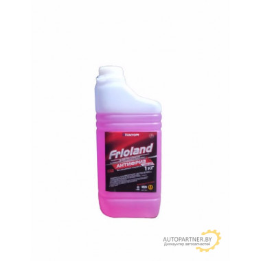 Антифриз Готовый FRIOLAND АМП-40+ Красный G12 (0.9л/1кг) /    AF RED 1 BASF