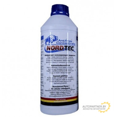 Антифриз NORDTEC G11 концентрат синий 1.5л / NT0315
