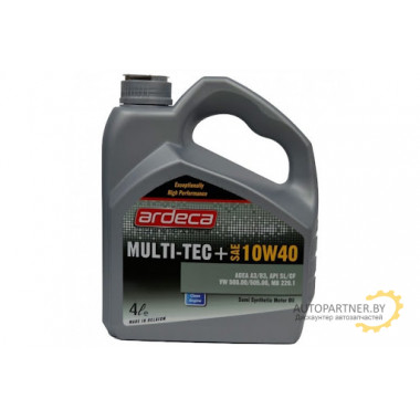 Моторное масло ARDECA MULTI-TEC+ 10W40 / ARD010017-004 (4л)