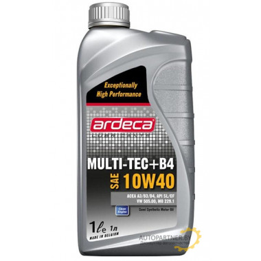 Моторное масло ARDECA MULTI-TEC+B4 10W40 / P03021-ARD001 (1л)