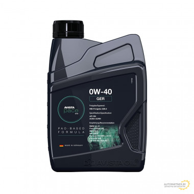 Моторное масло AVISTA PACE EVO GER 0W40 / 150808 (1л)