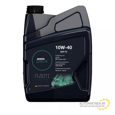 Моторное масло AVISTA PACE GER FS 10W40 / 150816 (1л)