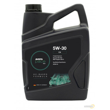 Моторное масло AVISTA PACE EVO C4 5W30 / 166914 (5л)