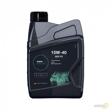 Моторное масло AVISTA PACE GER FS 15W40 / 168092 (1л)