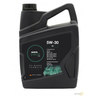 Моторное масло AVISTA PACE EVO FE 5W30 / 174469 (4л)