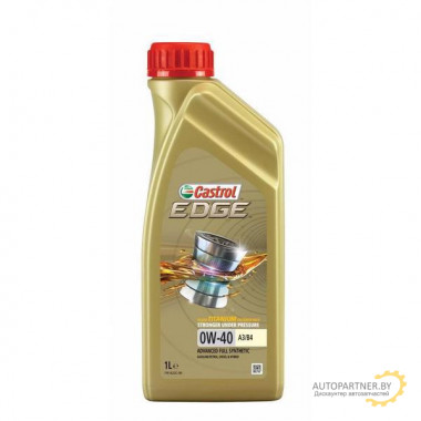 Моторное масло CASTROL 0W40 EDGE A3/B4  (1л)