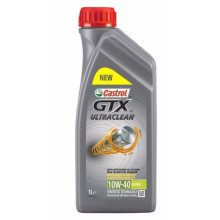 Моторное масло CASTROL GTX ULTRACLEAN 10W40 A3/B4 / 15A4DE (1л)