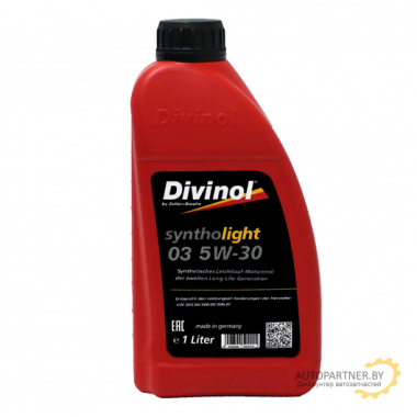 Моторное масло DIVINOL SYNTHOLIGHT 03 5W30 / 49251C069 (1л)
