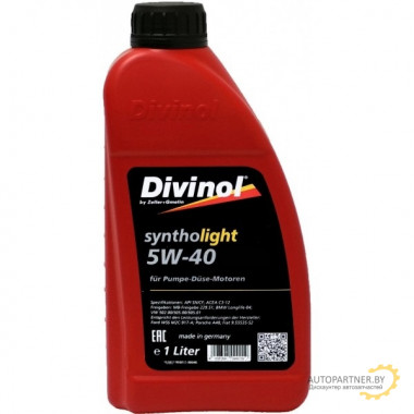 Моторное масло DIVINOL SYNTHOLIGHT TOP 5W40 / 49430C069 (1л)