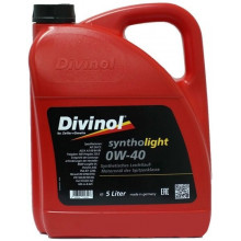 Моторное масло DIVINOL SYNTHOLIGHT SAE 0W40 / 49530K007 (5л)