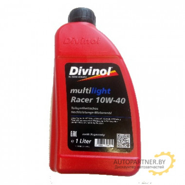 Моторное масло DIVINOL MULTILIGHT RACER 10W40 / 49550C069 (1л)
